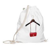 Hang Bag Drawstring Backpack Dust Bag | Cotton Handbag Storage